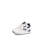 Reebok classic leather step n flash infants Footwear White / Footwear White / Vector Navy Low Top Sneakers  Close Up | Overkill