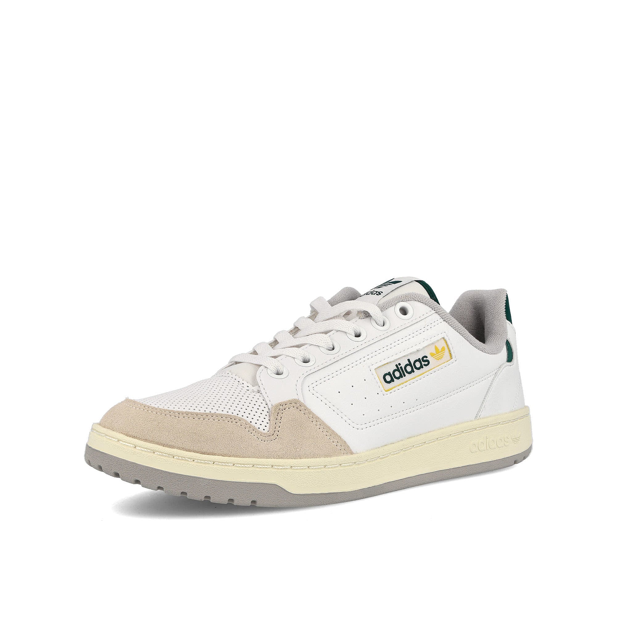 adidas ny 90 Footwear White-Footwear White-Collegiate Green Sneakers  Close Up | Overkill