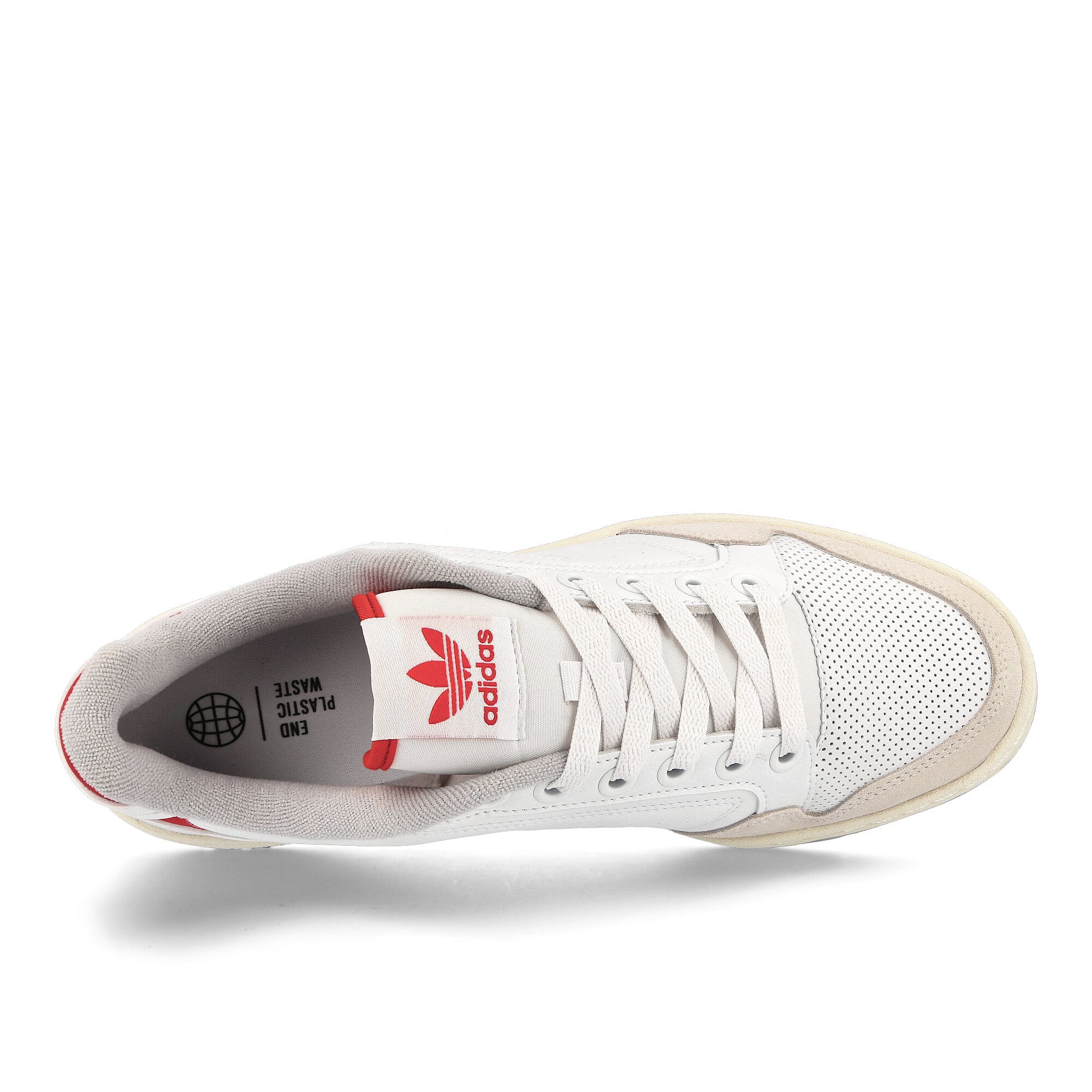 adidas ny 90 Footwear White / Footwear White / Vivid Red Sneakers  Detailfoto | Overkill