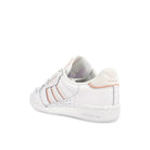 adidas wmns continental 80 stripes Cloud White / Off White / Bliss Orange Low Top Sneakers  Material | Overkill