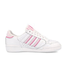 adidas wmns continental 80 stripes Cloud White-Clear Pink-Almost Pink Low Top Sneakers  Silhouette | Overkill