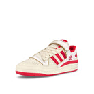adidas wmns forum 84 low Of White / Vivid Red / Footwear White Low Top Sneakers  Close Up | Overkill