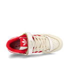 adidas wmns forum 84 low Of White / Vivid Red / Footwear White Low Top Sneakers  Detailfoto | Overkill