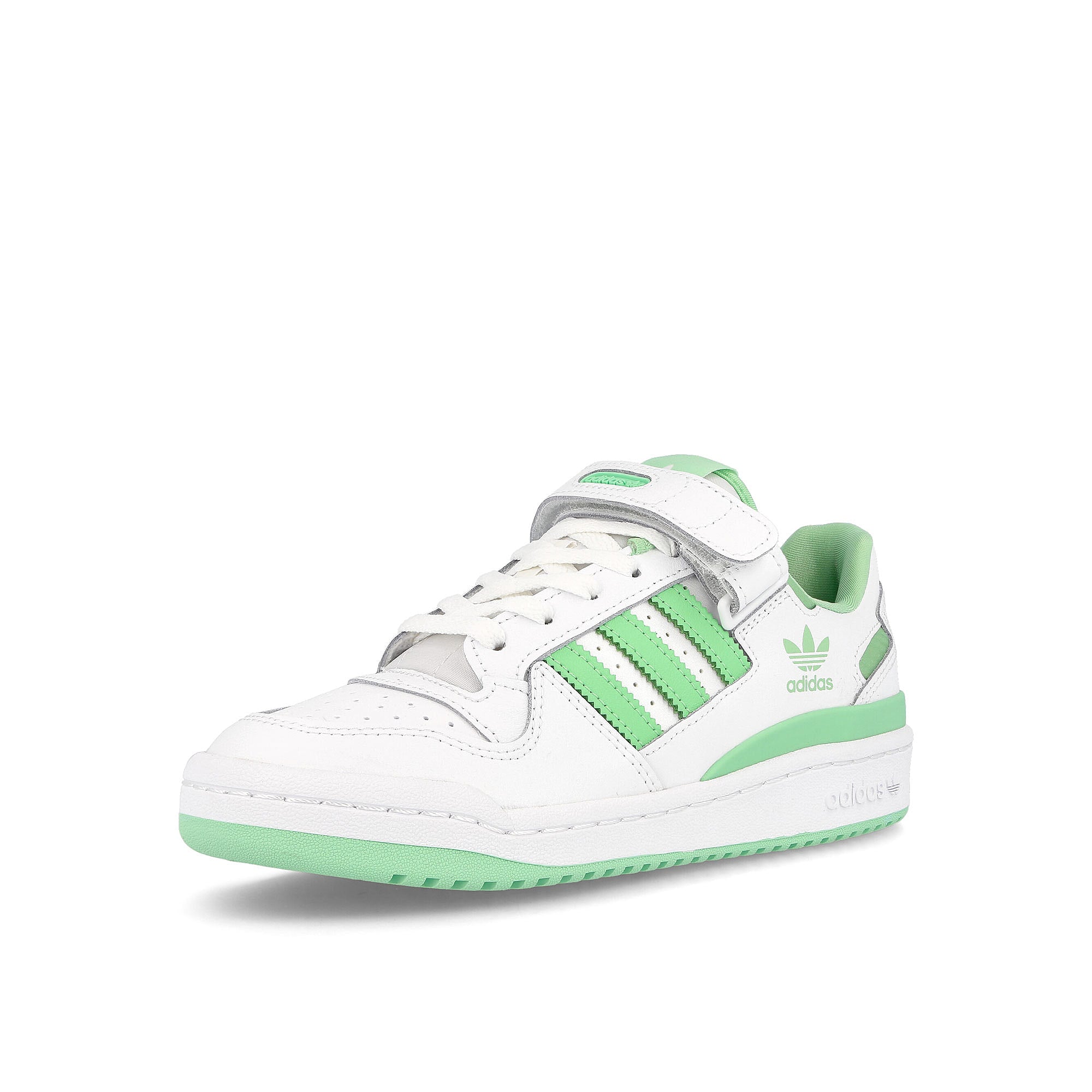 adidas wmns forum low Footwear White / Glory Mint / Footwear White  Detailfoto | Overkill