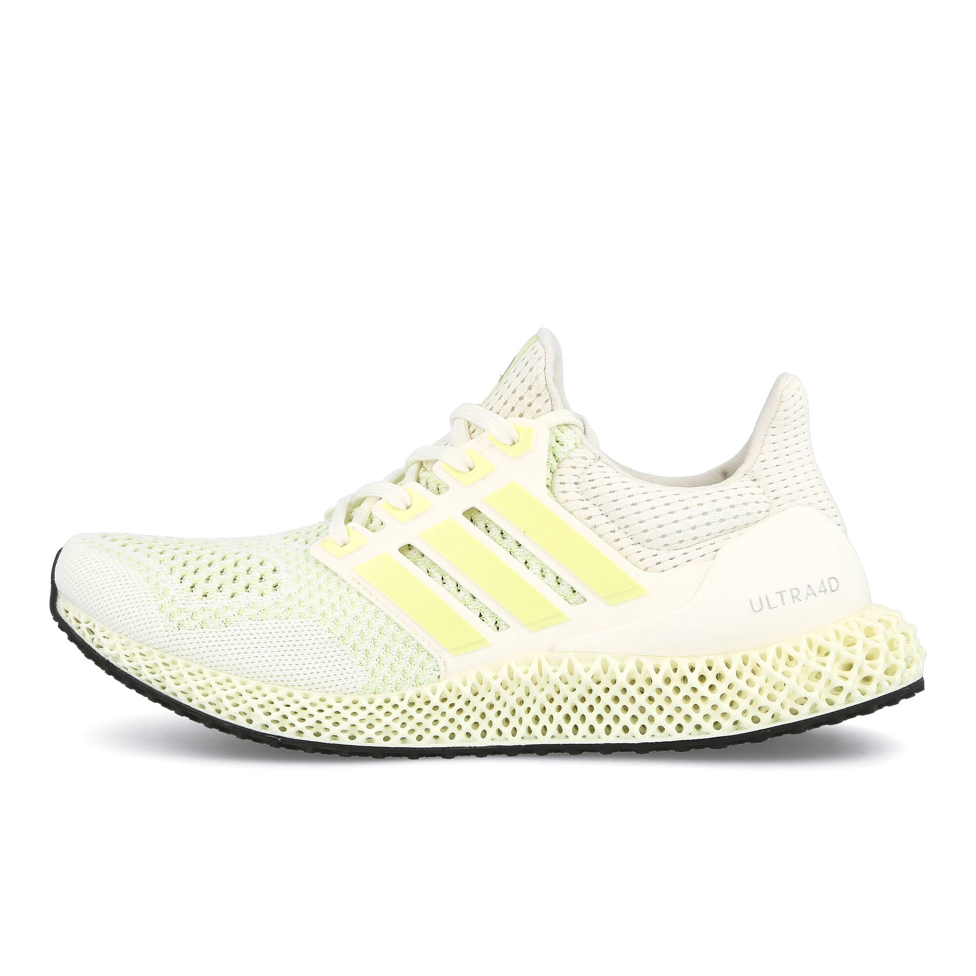adidas ultra4d Core White-Almost Lime-Silver Metallic Sneakers GX6366 | Overkill