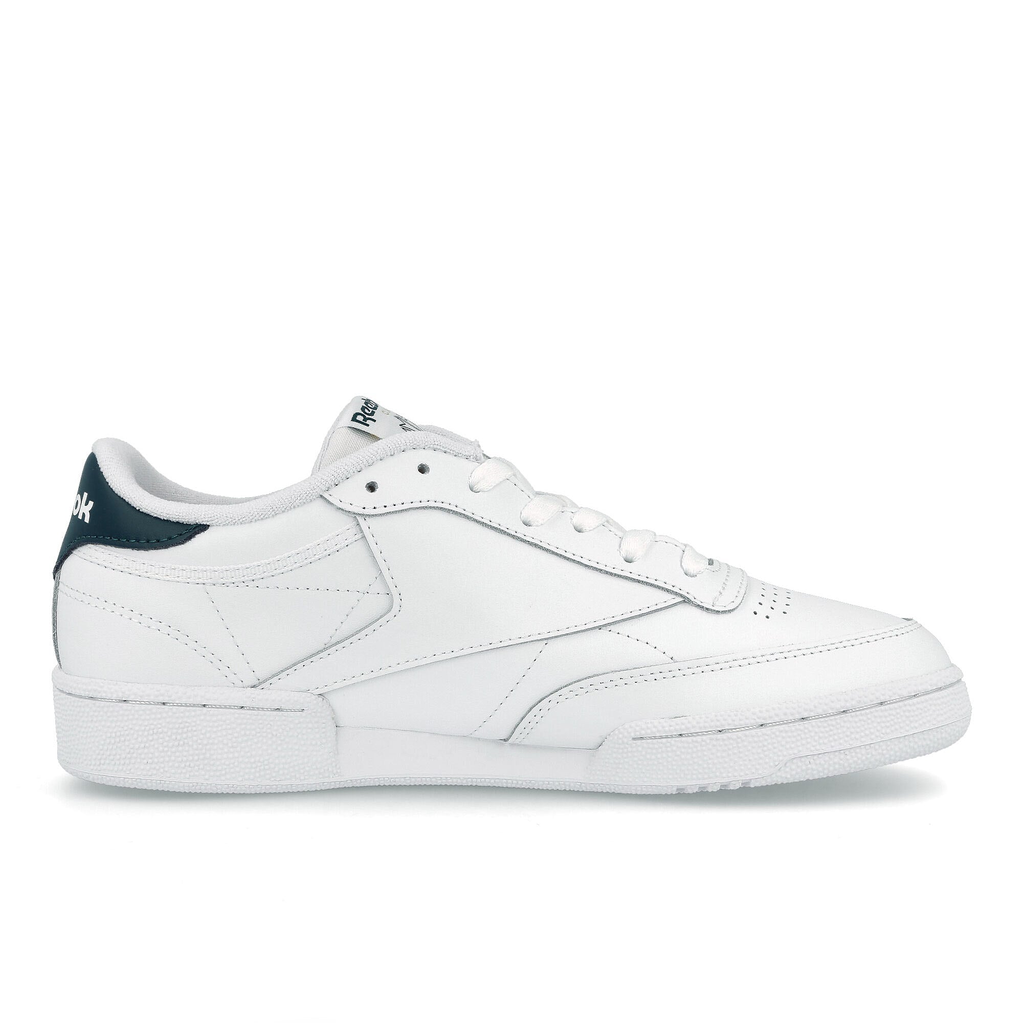Reebok club c 85 Footwear White / Footwear White / Midnight Pine   Material | Overkill