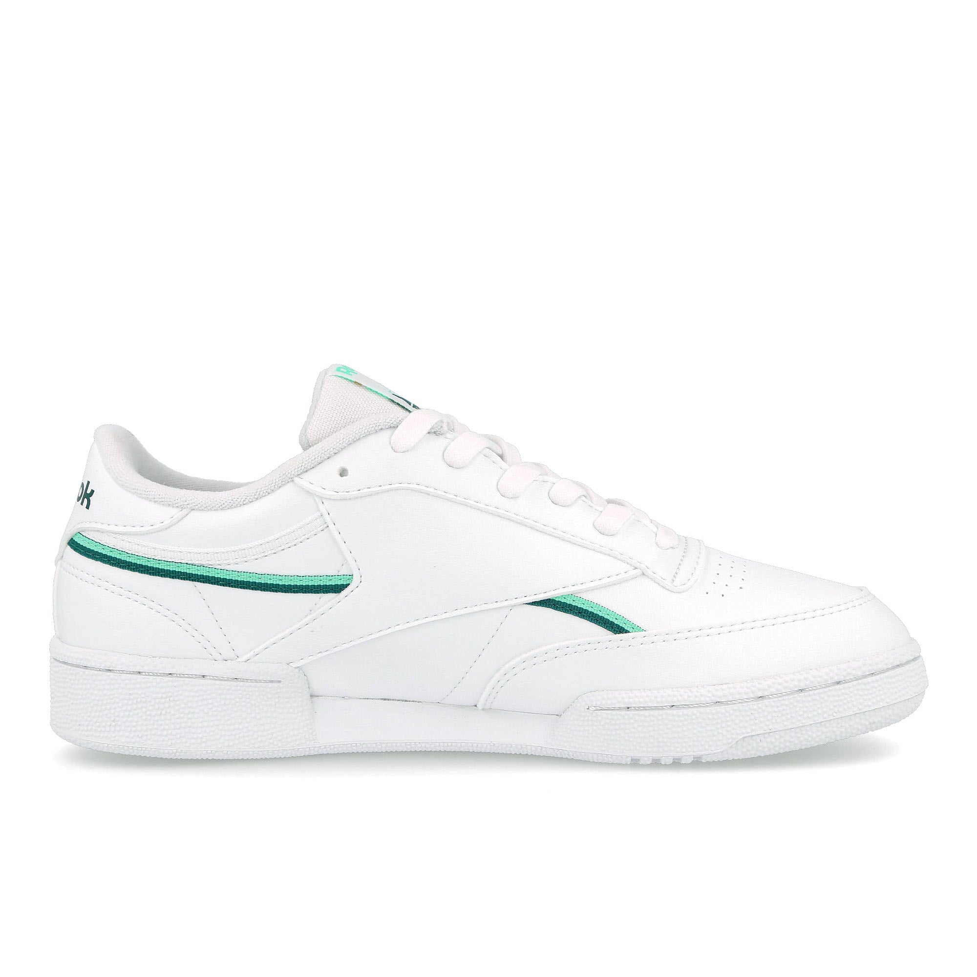 Reebok club c 85 vegan Footwear White / Hint Mint / Midnight Pine   Material | Overkill