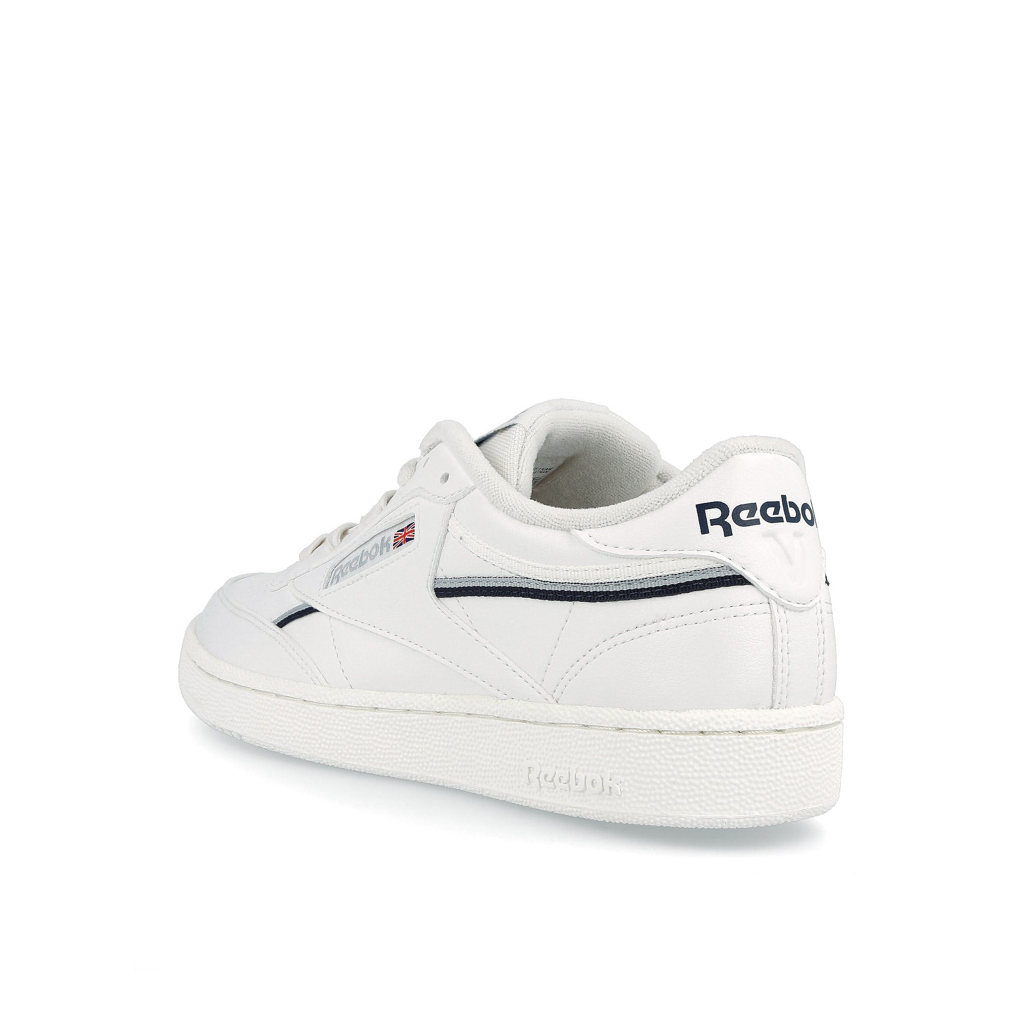 Reebok club c 85 vegan Chalk / Gable Grey / Vector Navy Low Top Sneakers  Material | Overkill
