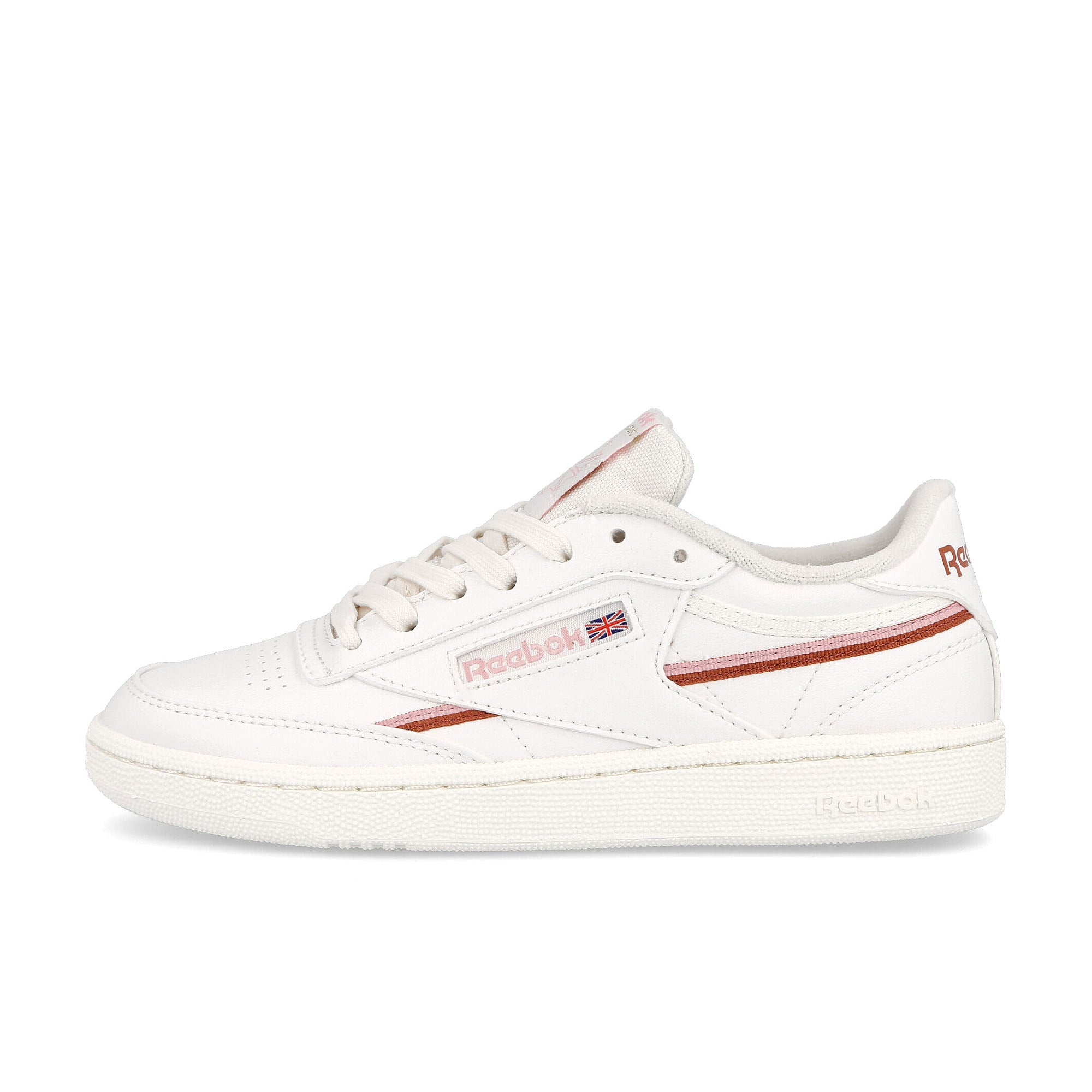Reebok wmns club c 85 vegan Chalk / Pink Glow / Baked Earth  GX7570 | Overkill