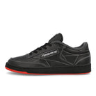 Reebok club c 85 human rights now Core Black-Pure Grey 8-Vector Red Low Top Sneakers GX8318 | Overkill