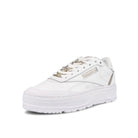 Reebok wmns club c double geo Footwear White / Footwear White / Moonstone  Detailfoto | Overkill