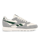 Reebok classic leather Pure Grey / Dark Green / Chalk Low Top Sneakers  Silhouette | Overkill