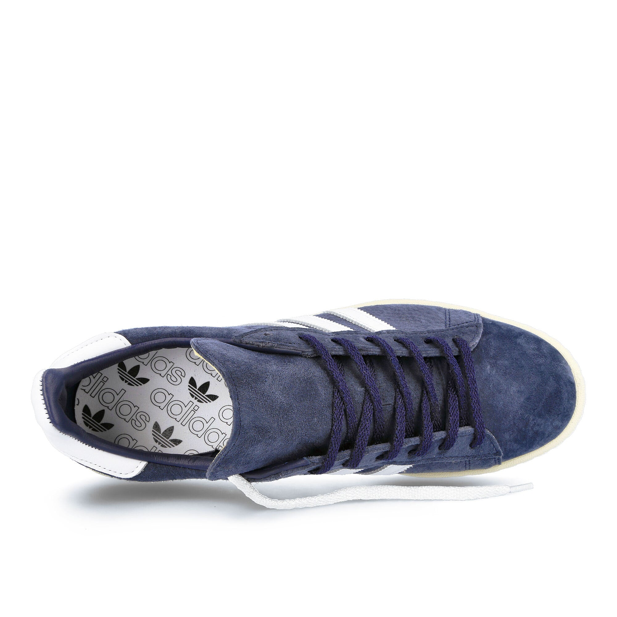 adidas campus 80s Collegiate Navy-Footwear White-Off White Low Top Sneakers  Detailfoto | Overkill
