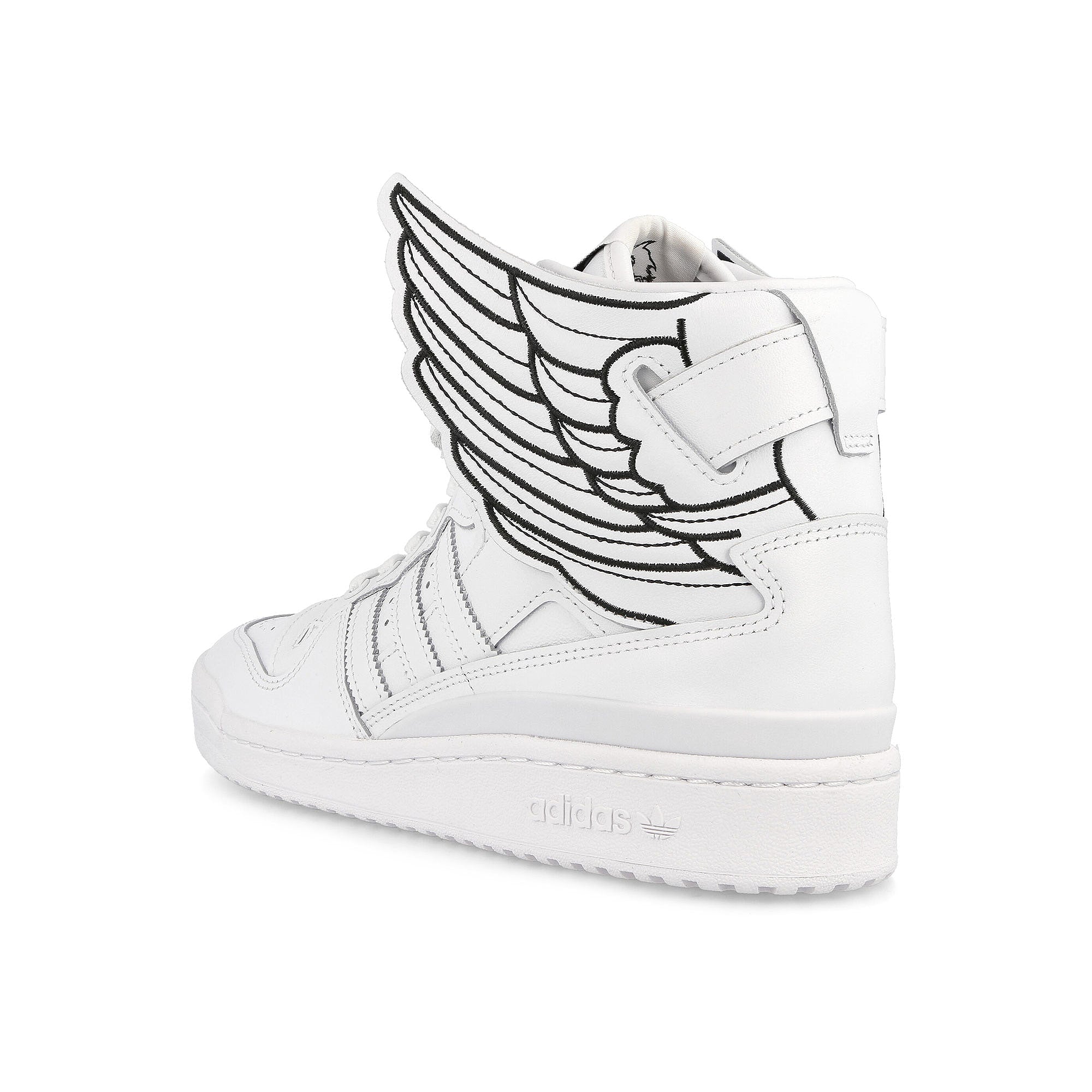 adidas Jeremy Scott x adidas New Wings 4.0 Footwear White-Footwear White-Core Black Sneakers  Material | Overkill