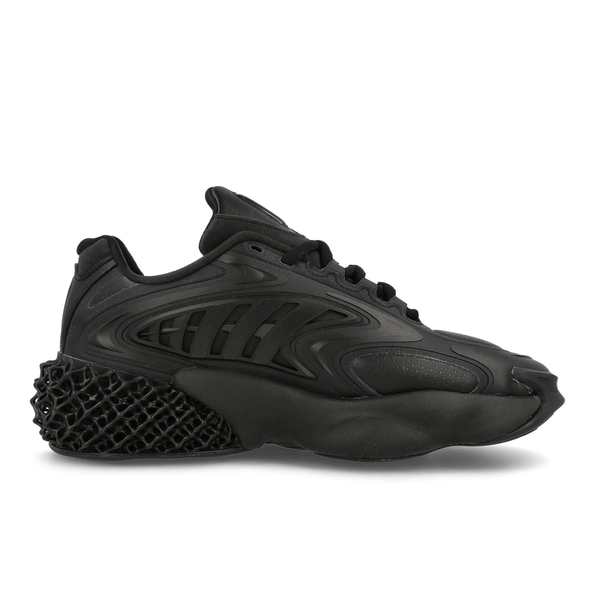 adidas 4D Krazed Core Black-Core Black-Core Black Low Top Sneakers  Silhouette | Overkill