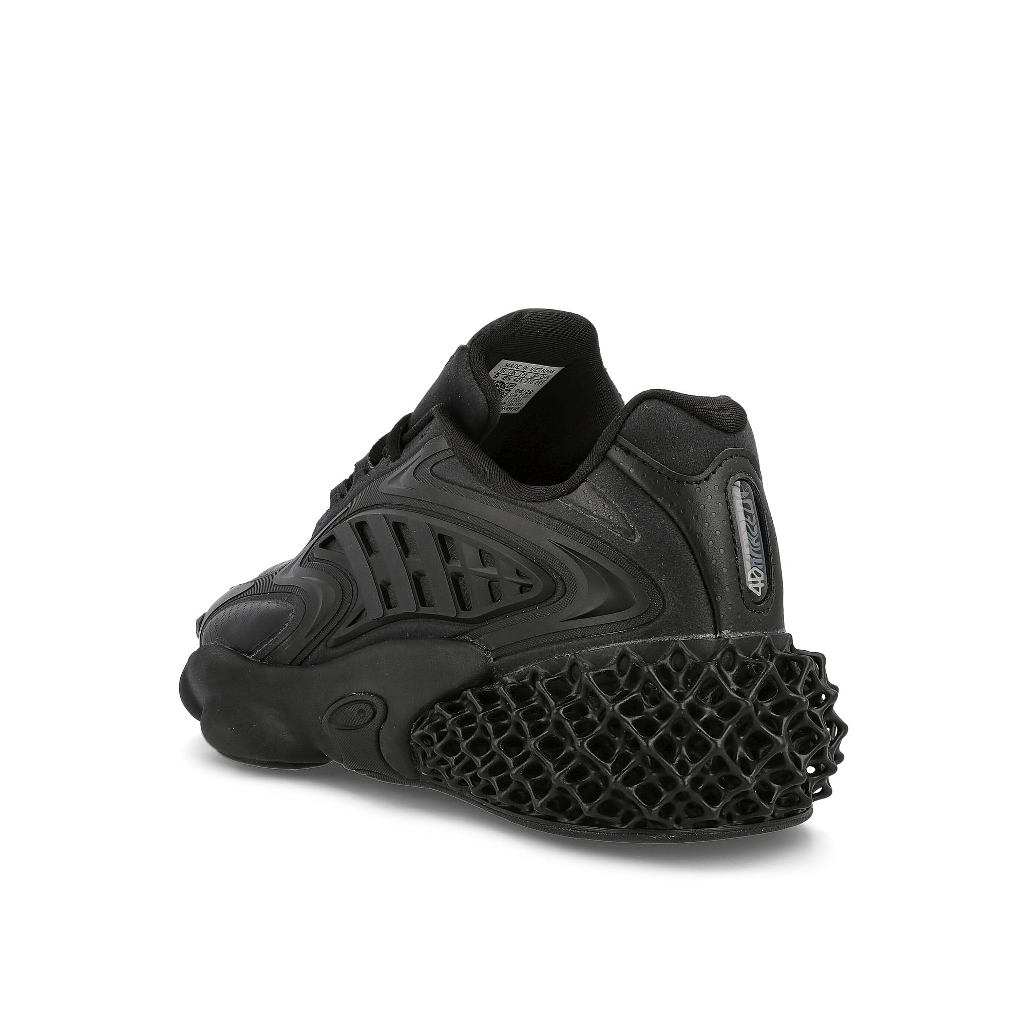 adidas 4D Krazed Core Black-Core Black-Core Black Low Top Sneakers  Material | Overkill