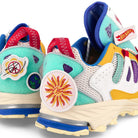 adidas Sean Wotherspoon x Hot Wheels x adidas Superturf Adventure White/Yellow/Purple Sneakers  Detailfoto | Overkill