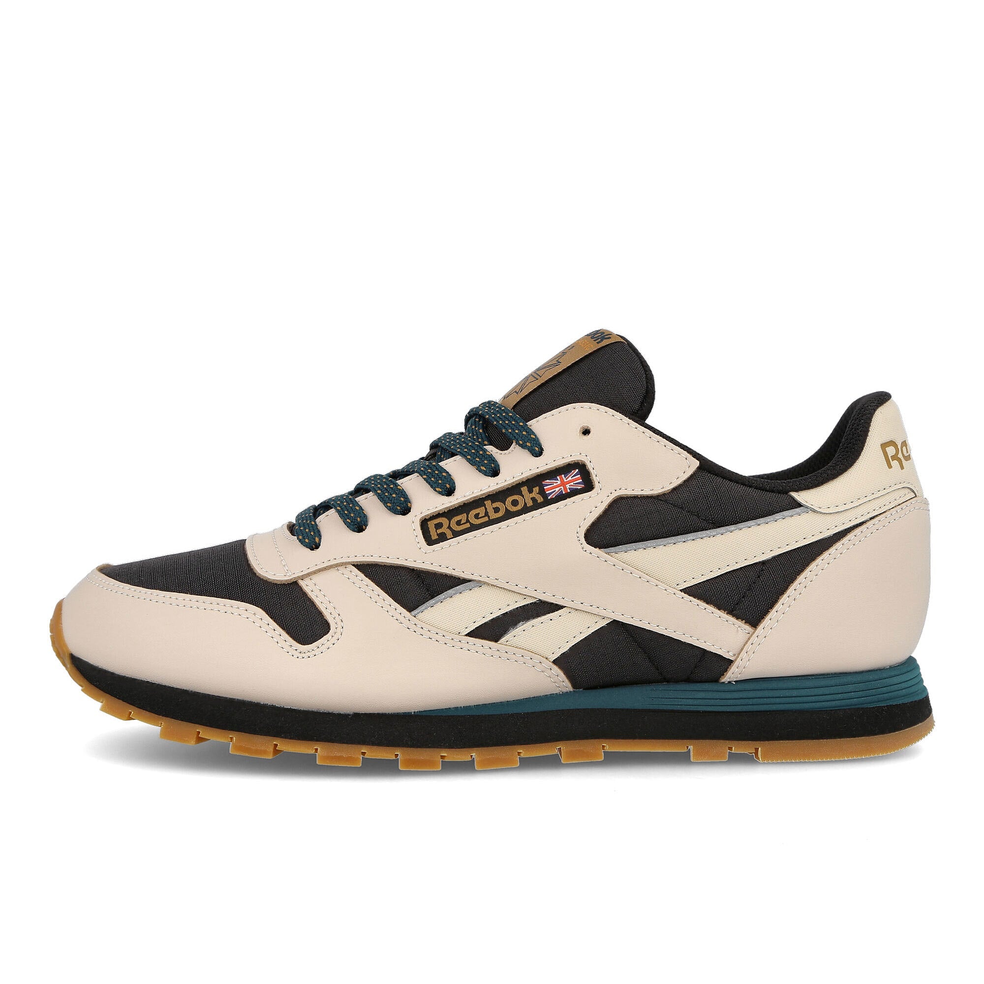 Reebok classic leather Stucco-Core Black-Midnight Pine Sneakers GY0212 | Overkill