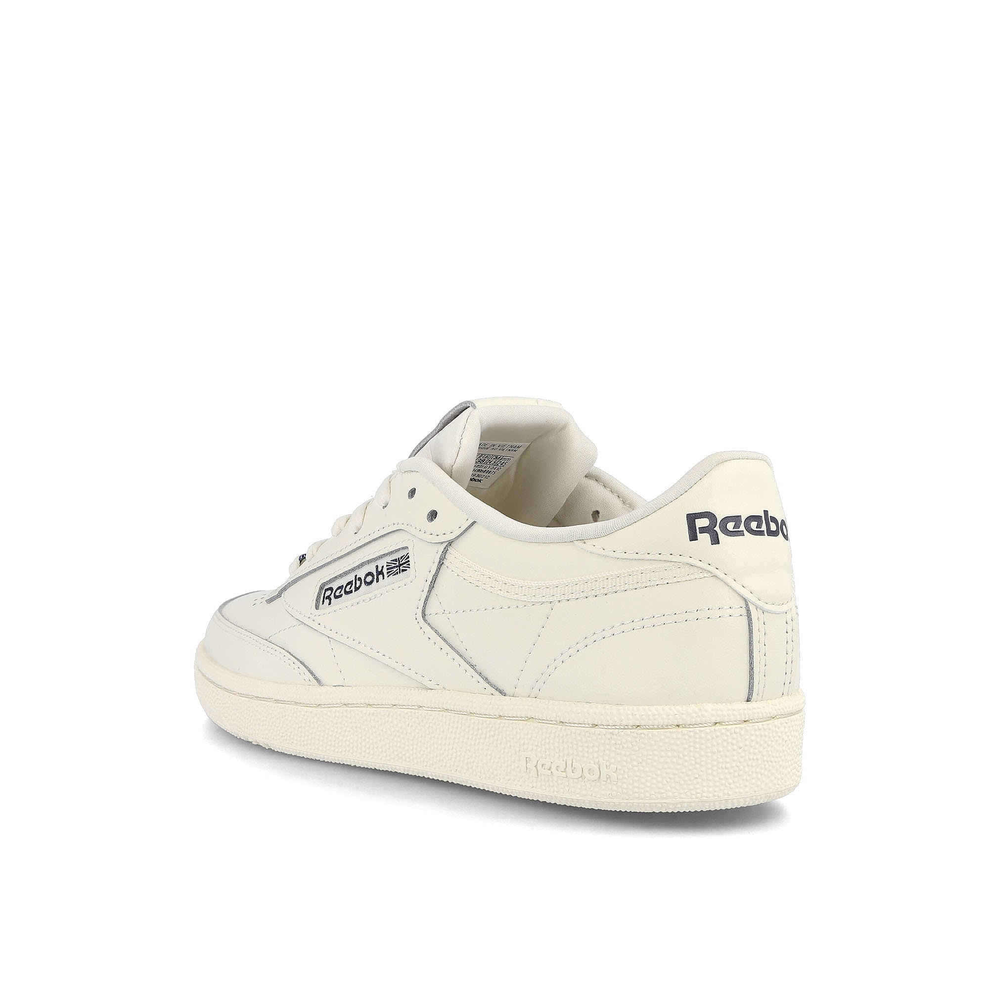 Reebok wmns club c 85 Chalk / Chalk / Noble Grey Low Top Sneakers  Material | Overkill