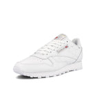 Reebok Classic Leather Footwear White / Footwear White / Pure Grey 3 Low Top Sneakers  Close Up | Overkill