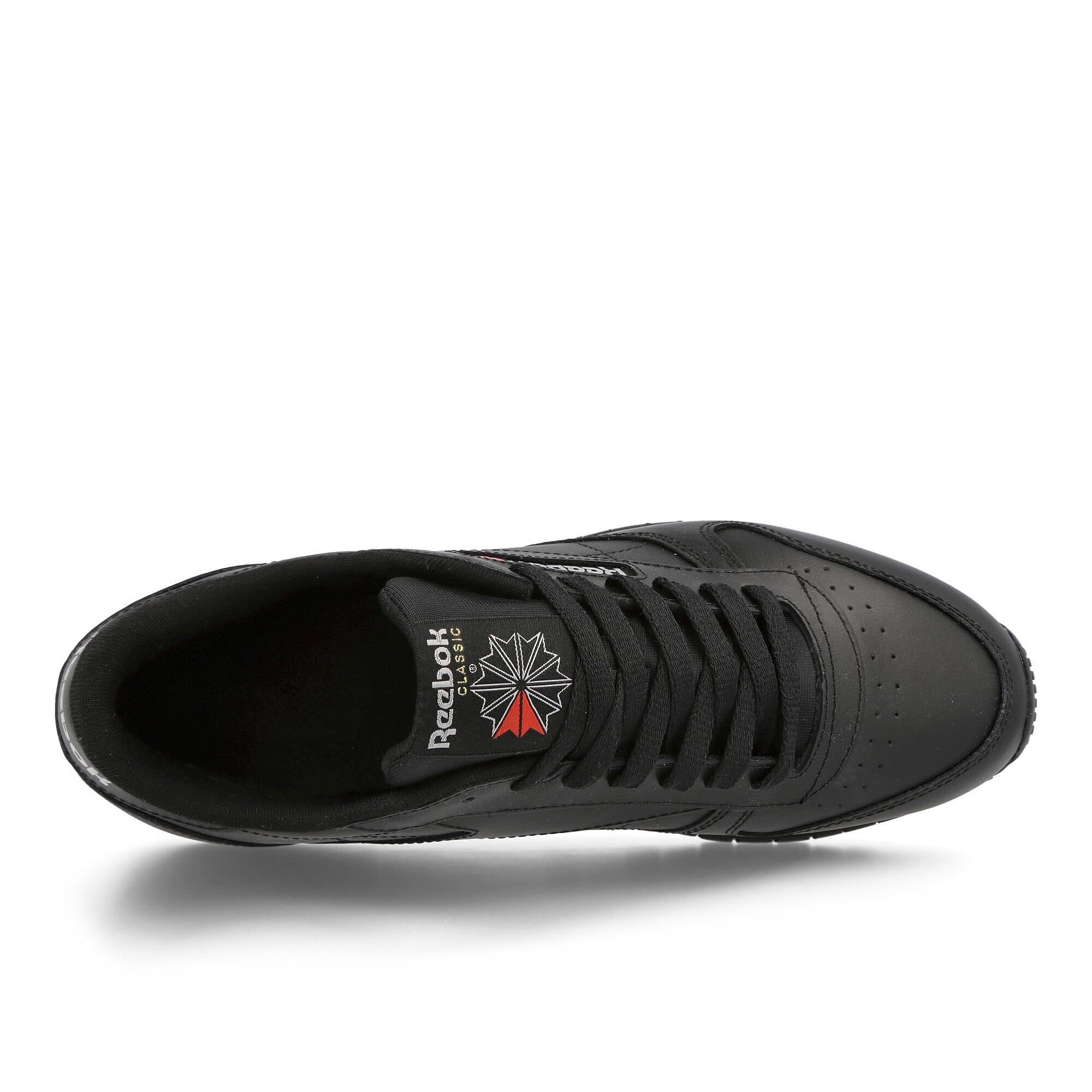 Reebok classic leather Core Black-Core Black-Grey Sneakers  Detailfoto | Overkill
