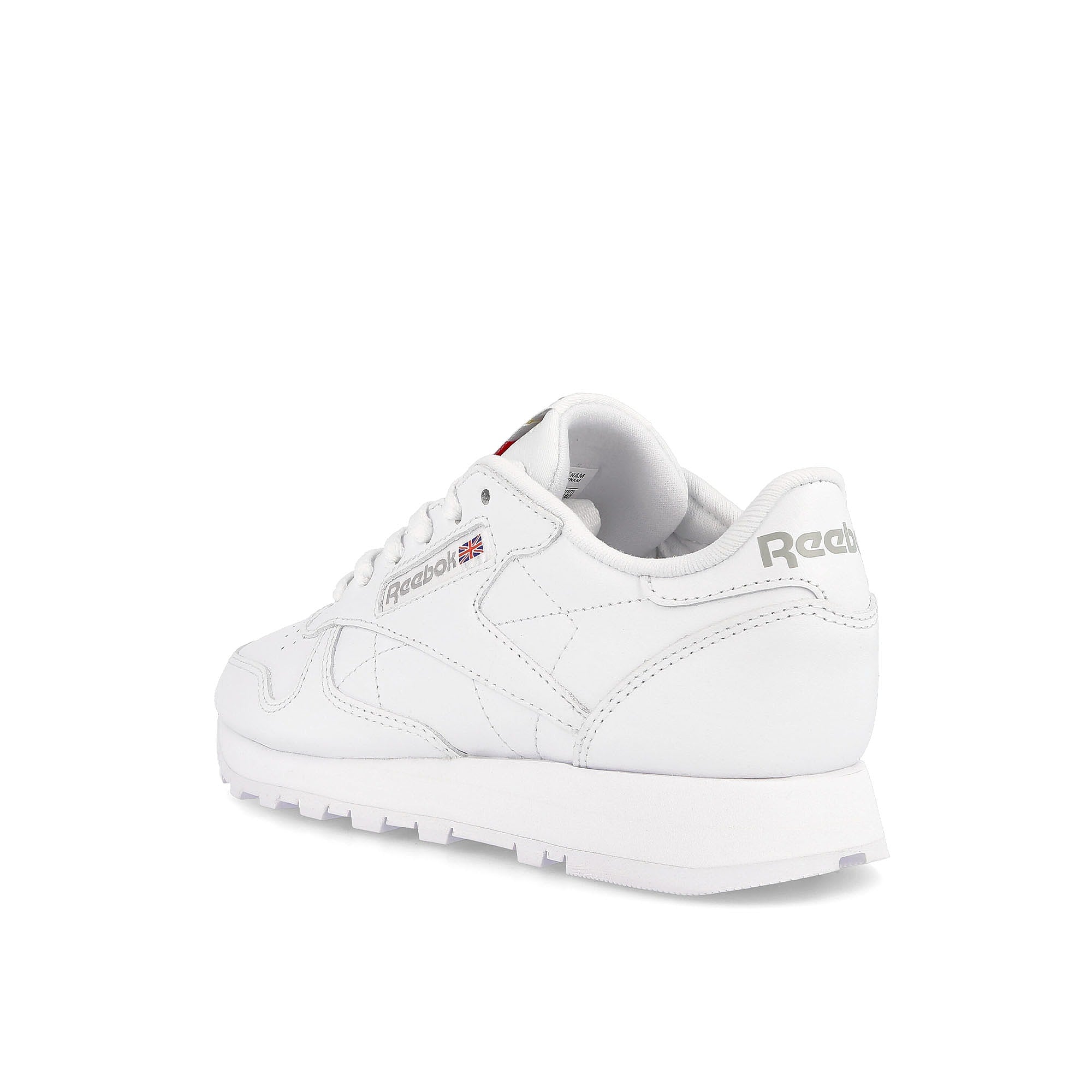 Reebok Wmns Classic Leather Footwear White / Footwear White / Pure Grey 3 Sneakers  Material | Overkill