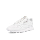 Reebok Wmns Classic Leather Footwear White / Footwear White / Pure Grey 3 Sneakers  Close Up | Overkill