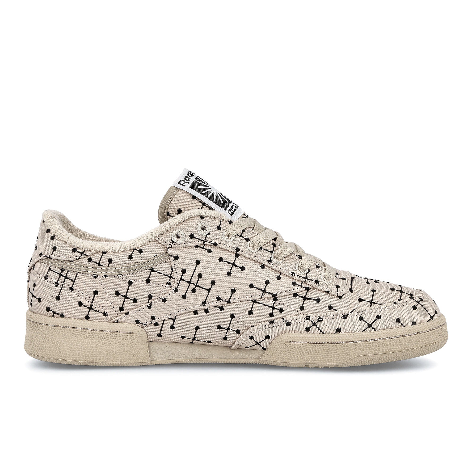 Reebok Eames x Reebok Club C 85 Modern Beige-Modern Beige-Core Black Sneakers  Silhouette | Overkill