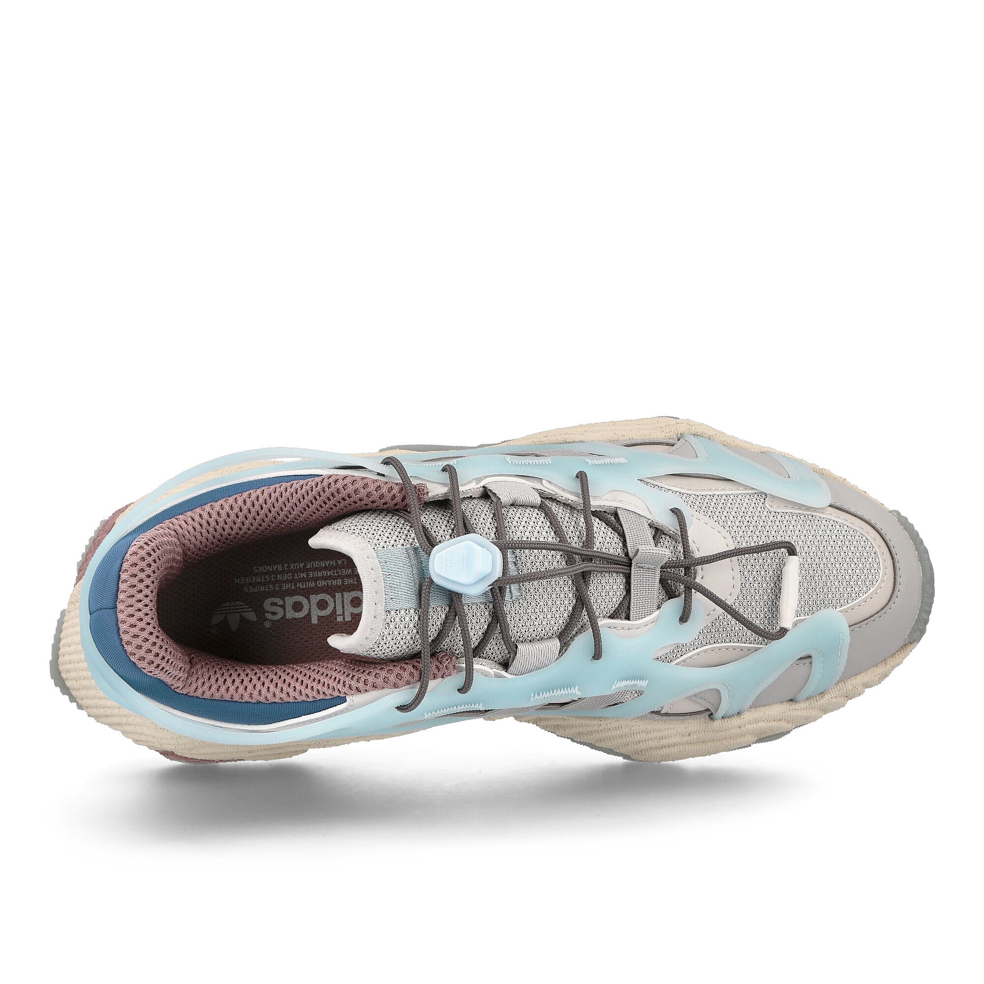 adidas Roverend Adventure Crystal White-Crystal White-Aluminium Low Top Sneakers  Detailfoto | Overkill