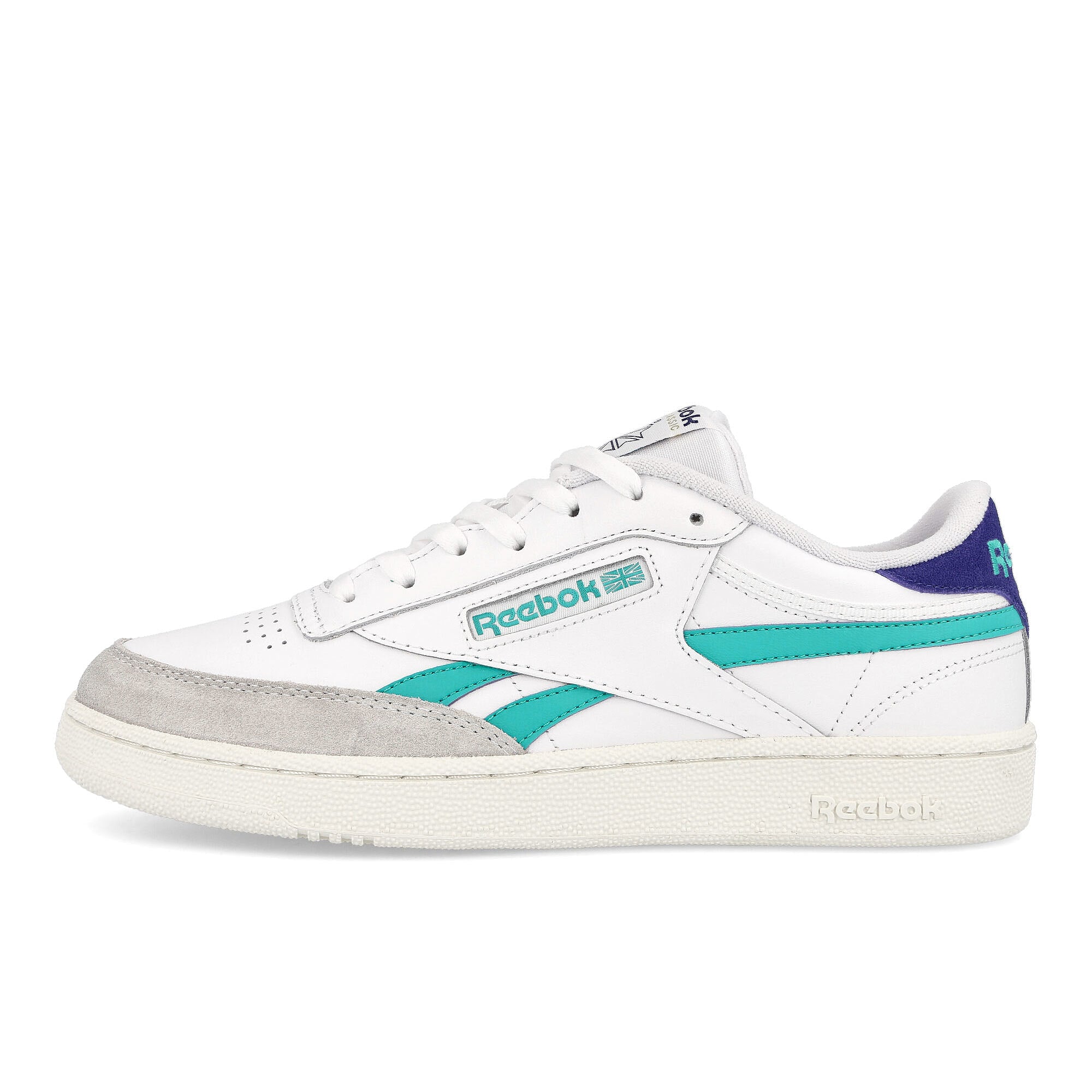 Reebok club c revenge Footwear White / Classic Teal / Bold Purple Sneakers GY1822 | Overkill