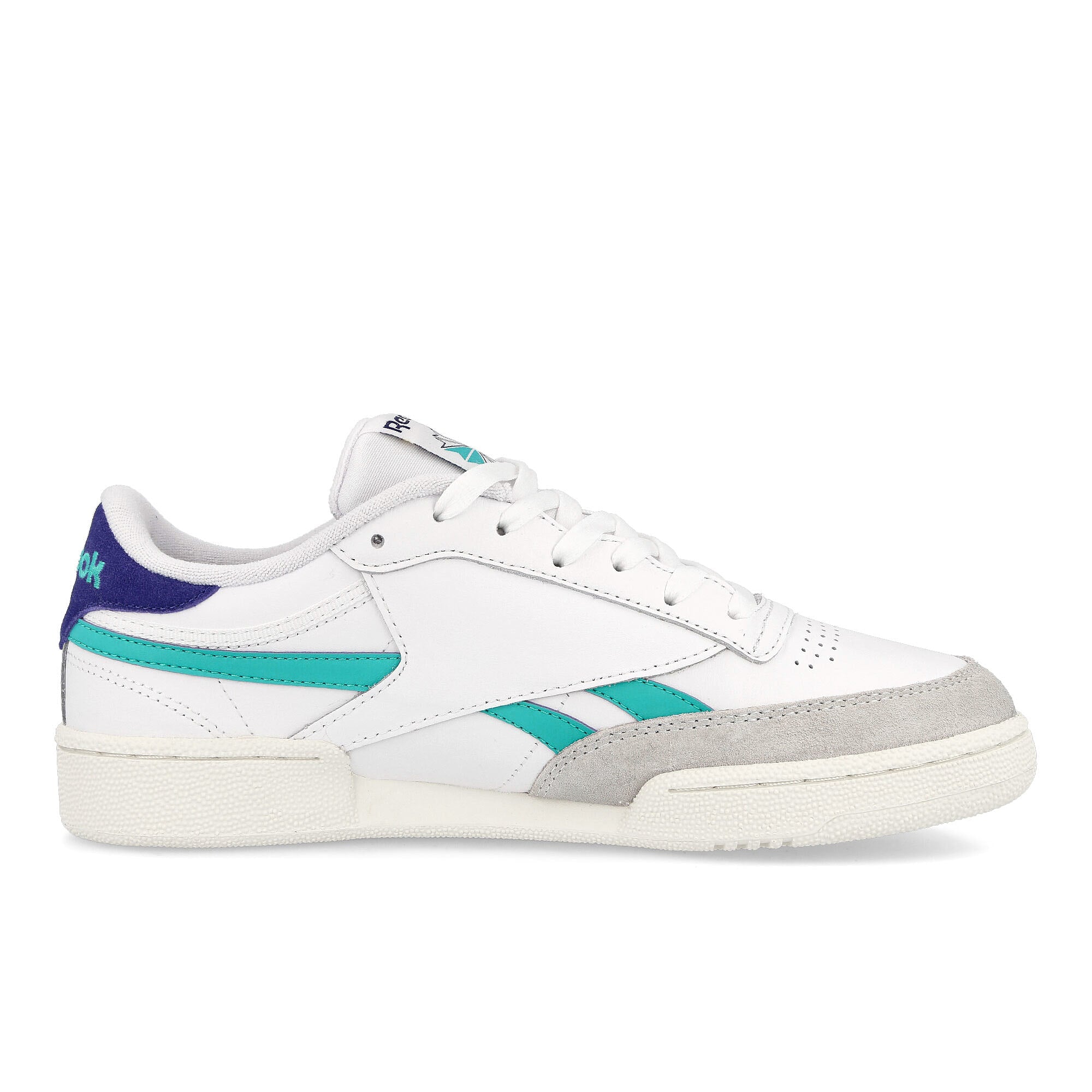Reebok club c revenge Footwear White / Classic Teal / Bold Purple Sneakers  Silhouette | Overkill
