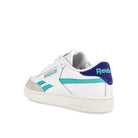 Reebok club c revenge Footwear White / Classic Teal / Bold Purple Sneakers  Material | Overkill