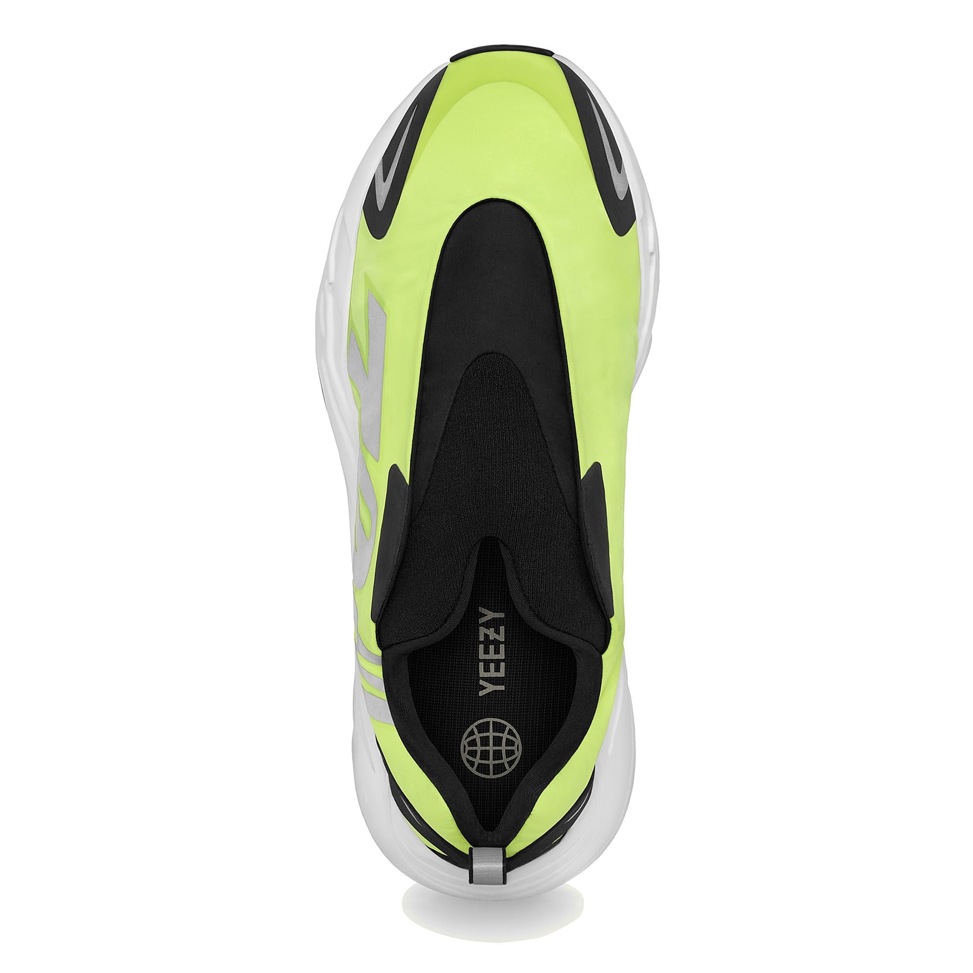 adidas yeezy 700 mnvn Phosphor / Phosphor / Phosphor Sneakers  Close Up | Overkill