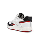 Reebok bb 4000 Footwear White-Flash Red Sneakers  Material | Overkill