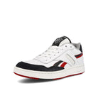 Reebok bb 4000 Footwear White-Flash Red Sneakers  Close Up | Overkill