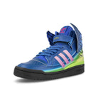 adidas Jeremy Scott x adidas Motorsport Wings 4.0 Bold Blue / Shok Pink / Light Pink Sneakers  Close Up | Overkill