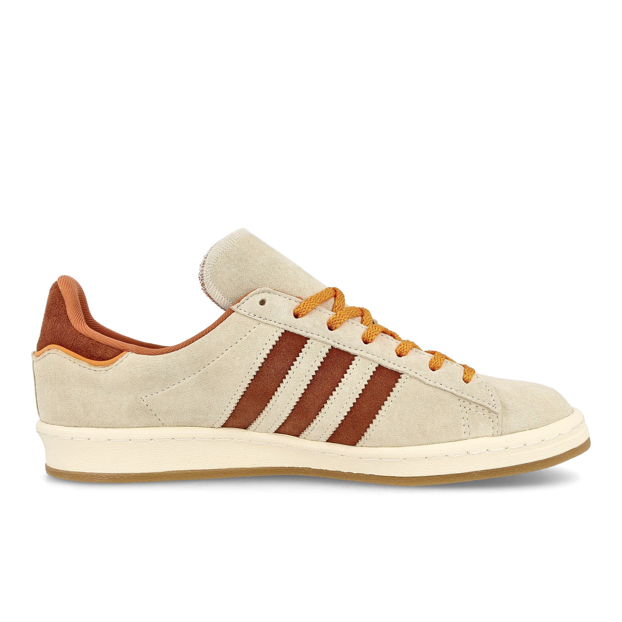 adidas Campus 80s Cream White-Auburn-Eqt Orange Low Top Sneakers  Silhouette | Overkill