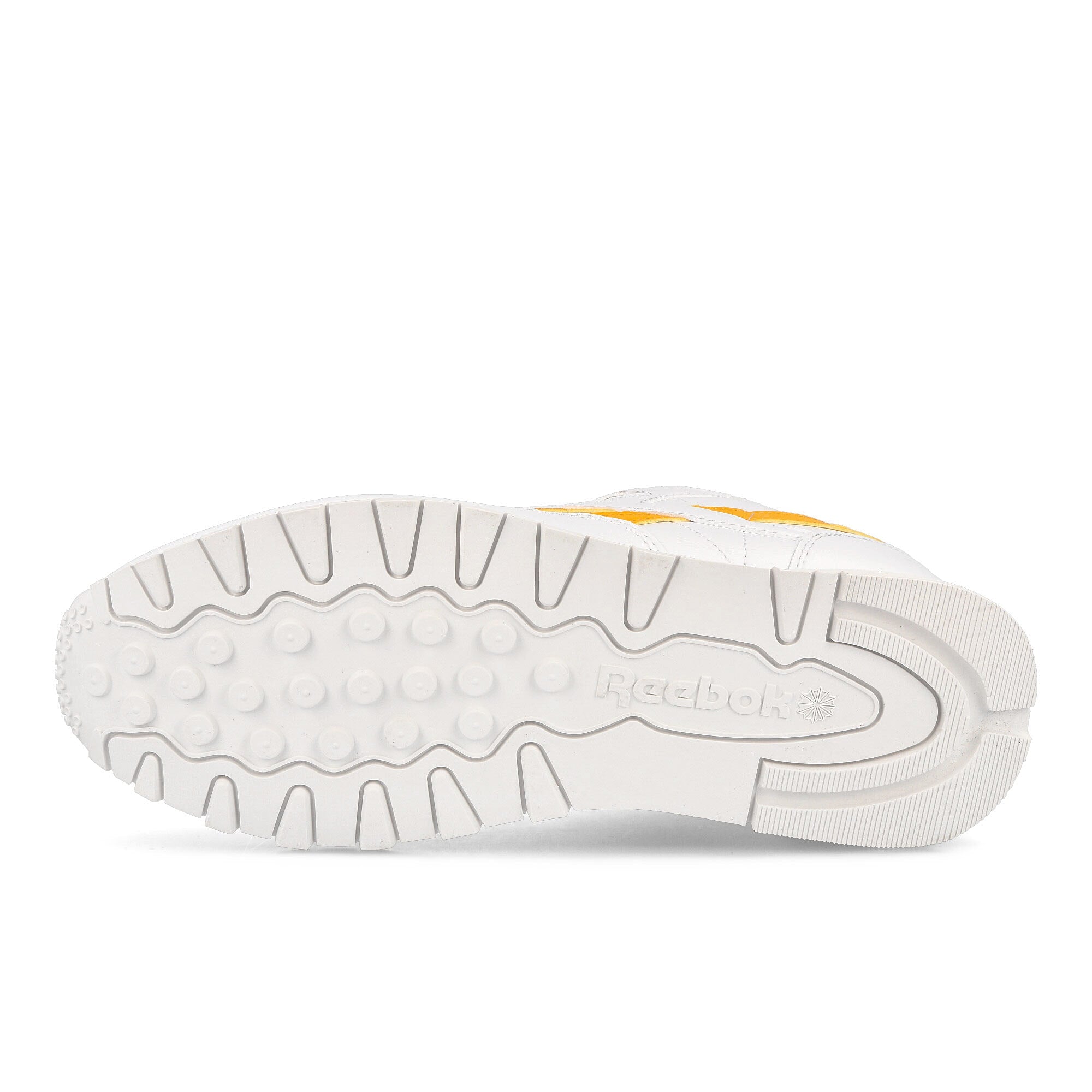 Reebok classic vegan Footwear White / Footwear White / Collegite Gold Sneakers  Detail View 1 | Overkill