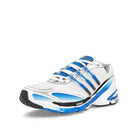 adidas supernova cushion 7 Cloud White-Blue Rush-Semi Solar Green Sneakers  Close Up | Overkill