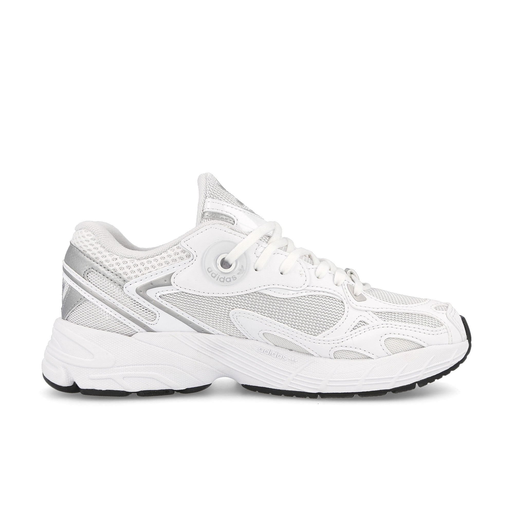 adidas wmns astir Footwear White-Footwear White-Silver Metallic Sneakers  Silhouette | Overkill
