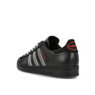 adidas Pleasures x adidas Consortium Superstar Carbon Black-Footwear White-Red Sneakers  Material | Overkill