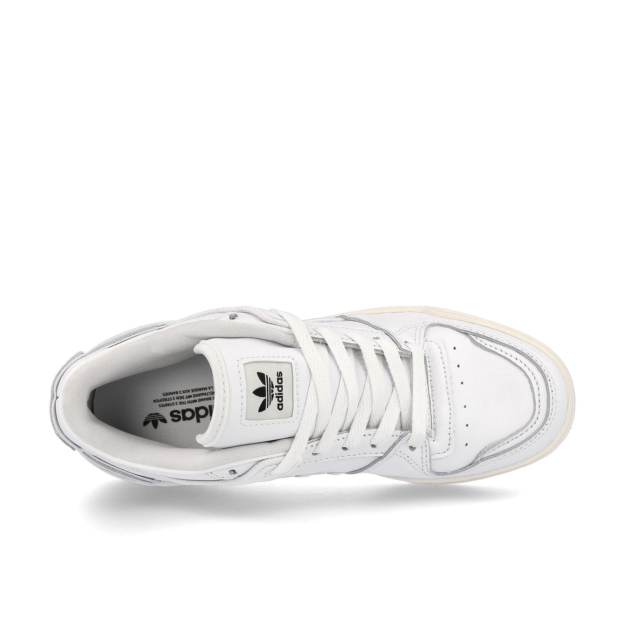 adidas wmns forum luxe low Footwear White-Off White-Core Black Sneakers  Detailfoto | Overkill