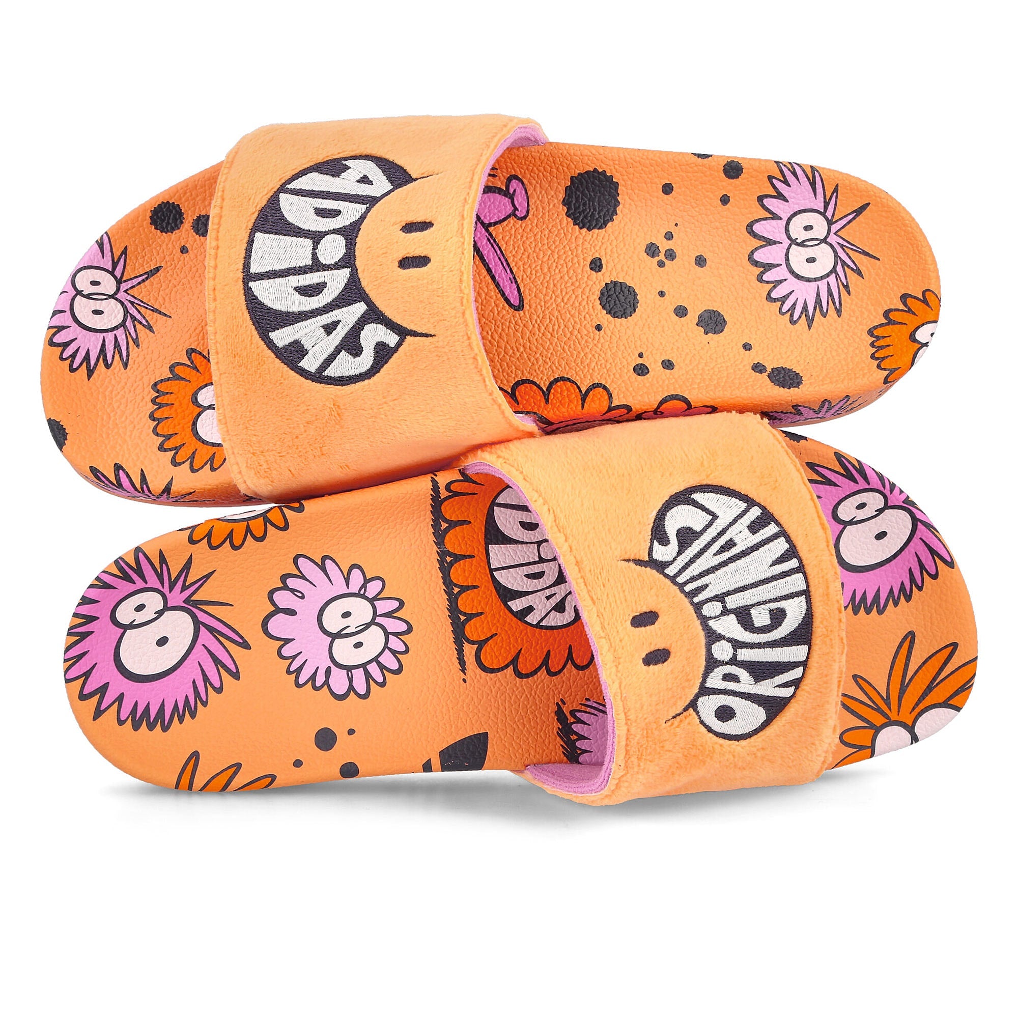 adidas Kevin Lyons x adidas Adilette Hazy Orange Slides, Sandals & Slippers GY5768 | Overkill