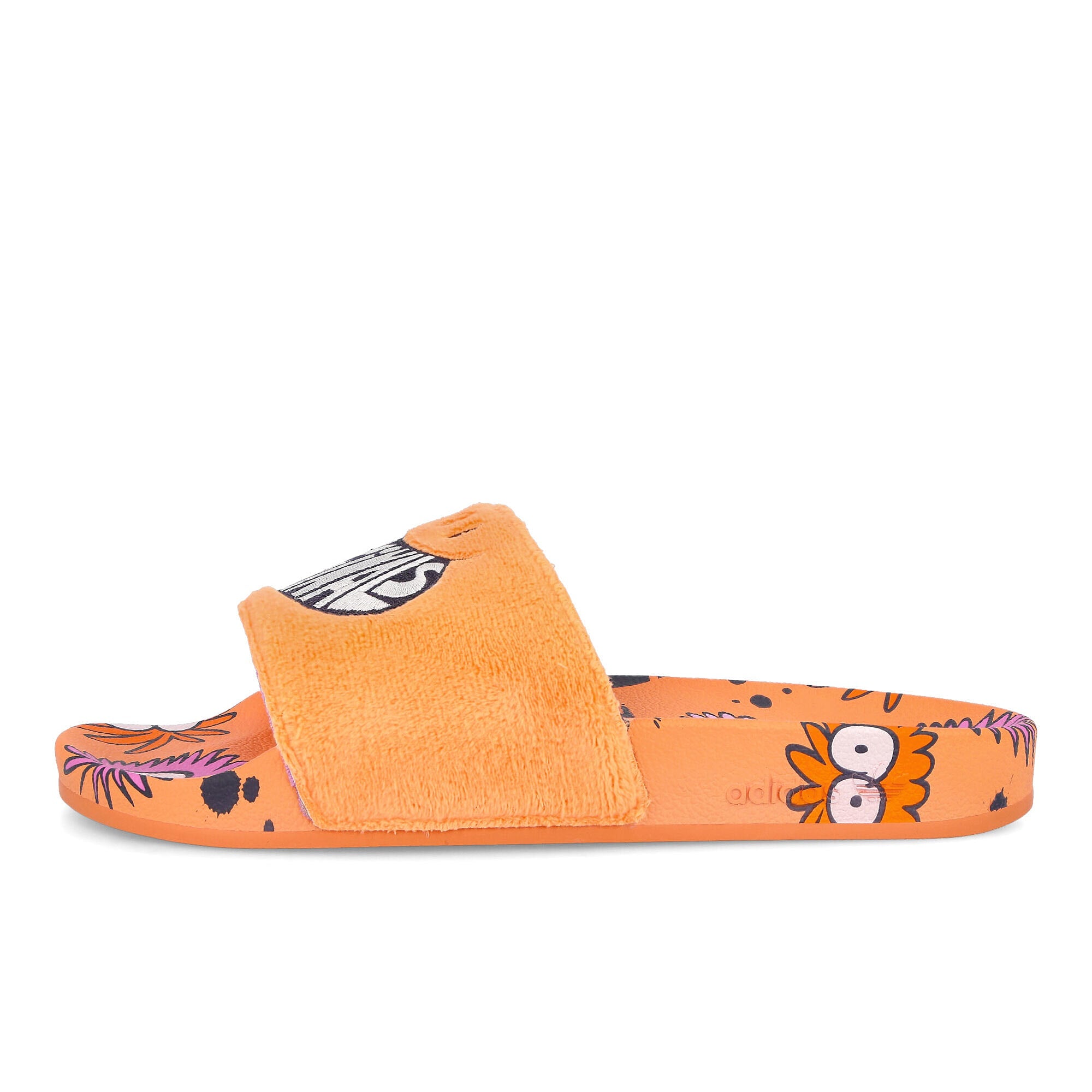 adidas Kevin Lyons x adidas Adilette Hazy Orange Slides, Sandals & Slippers  Silhouette | Overkill