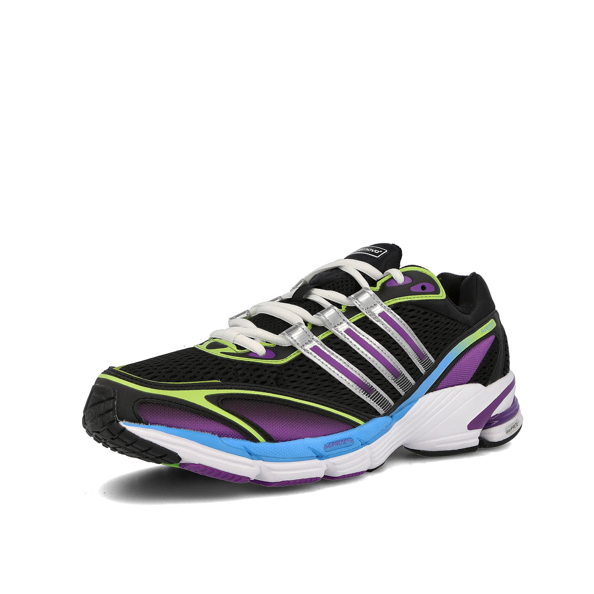 adidas supernova cushion 7 Core Black / Silver Metallic / Semi Solar Green  Detailfoto | Overkill