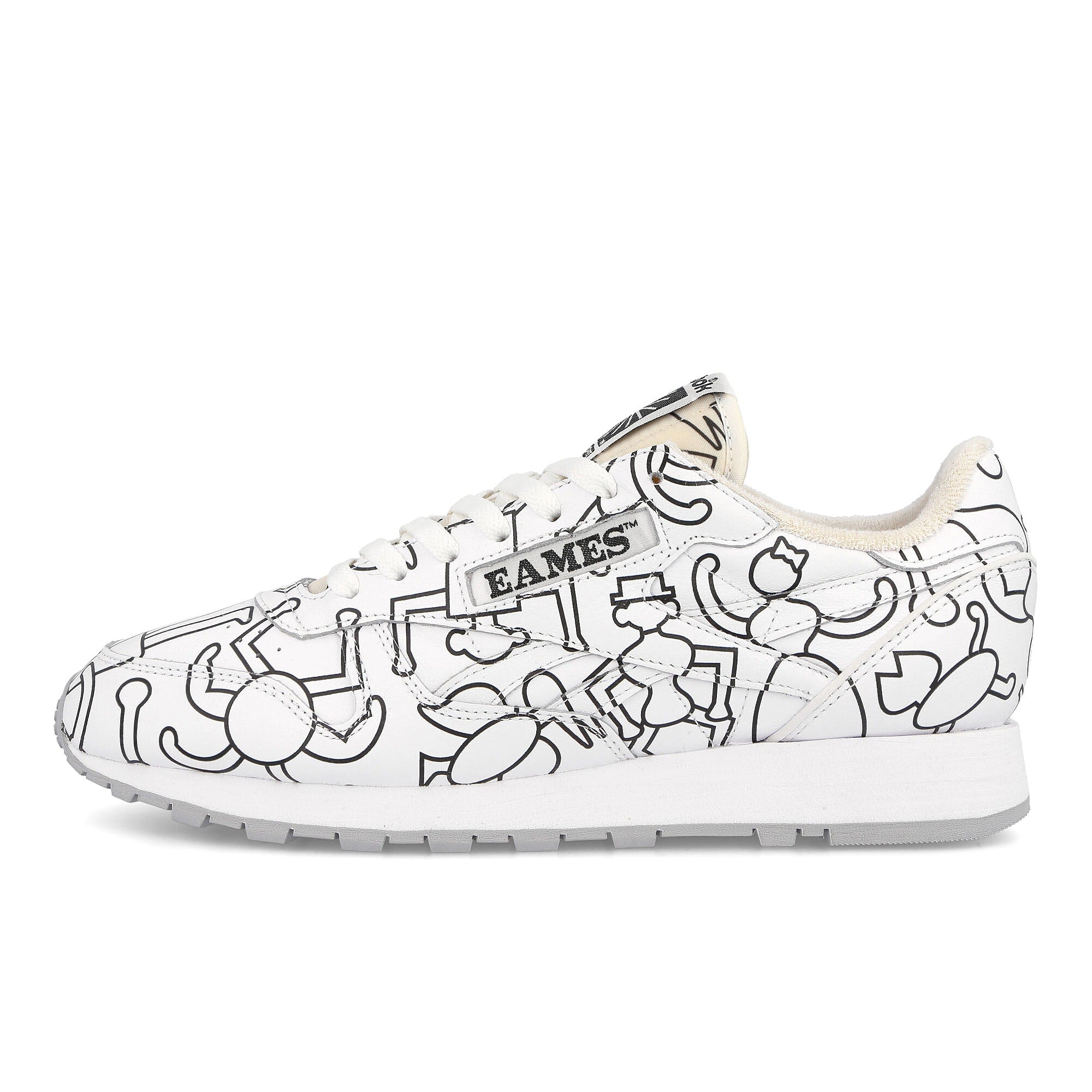 Reebok Classic Leather Footwear White-Footwear White-Core Black Low Top Sneakers GY6393 | Overkill