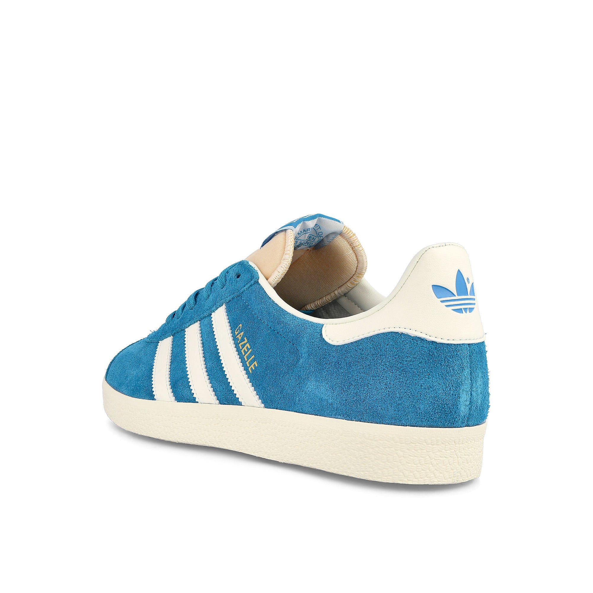 adidas Gazelle Bold Aqua-Off White-Cream White Low Top Sneakers  Material | Overkill