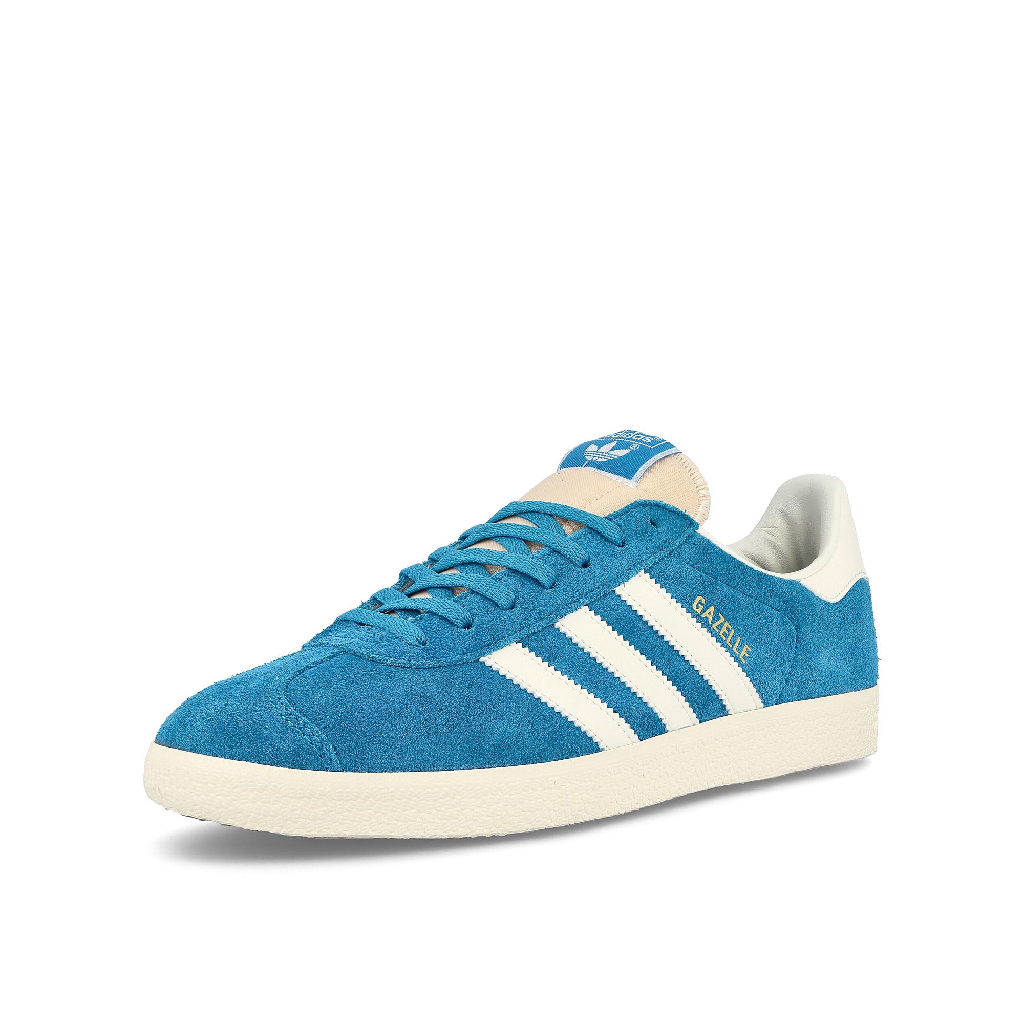 adidas Gazelle Bold Aqua-Off White-Cream White Low Top Sneakers  Close Up | Overkill
