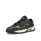adidas Niteball Carbon-Core Black-Ecru Tint Low Top Sneakers  Close Up | Overkill