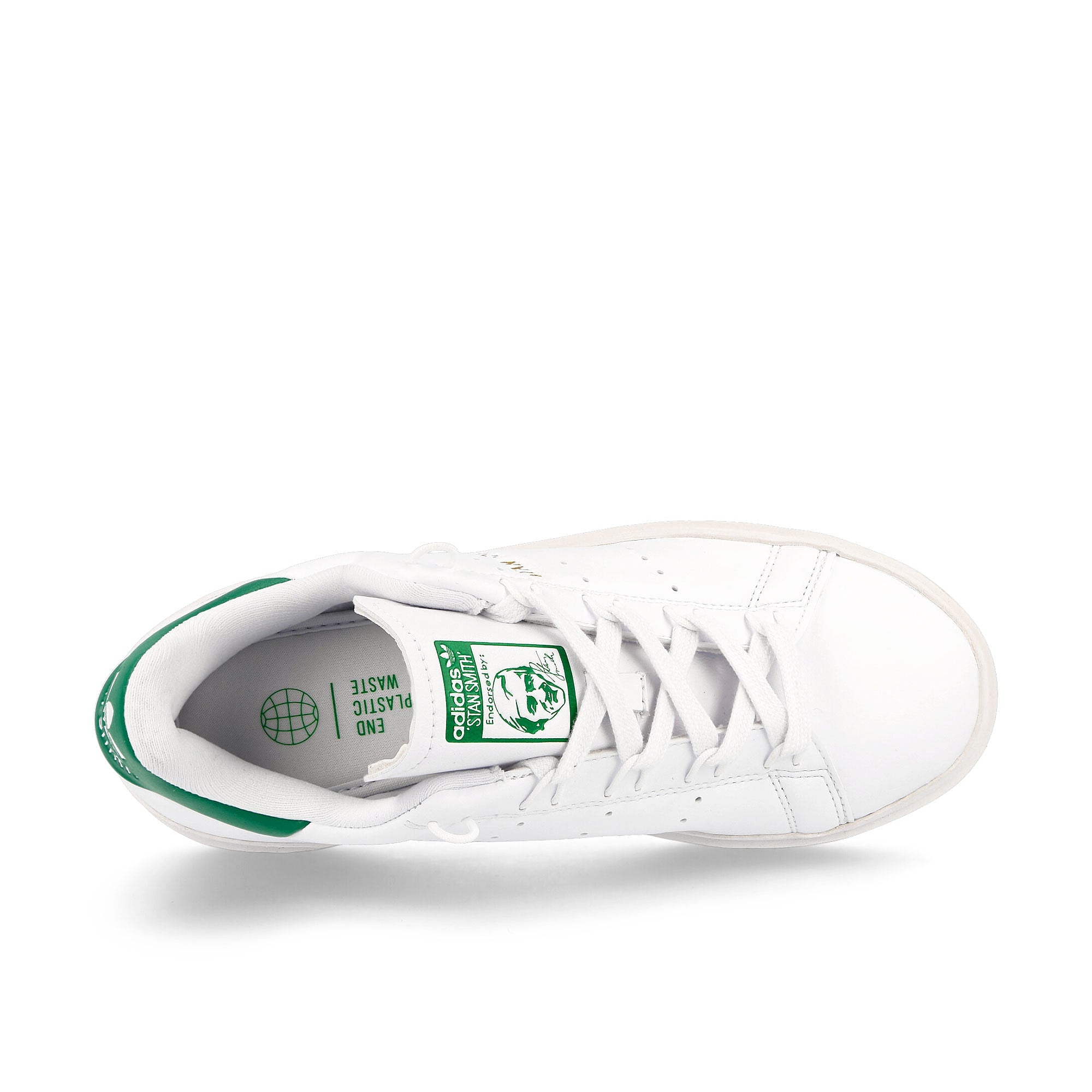 adidas Stan Smith Bonega W Cloud White-Cloud White-Green Low Top Sneakers  Detailfoto | Overkill